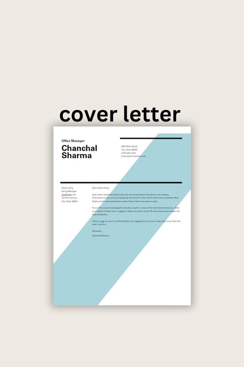 Job Resume Template Google Docs Resume Template Word Resume Template ...