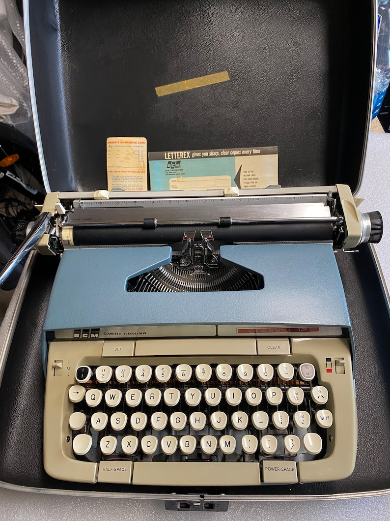 Nastri Macchina Scrivere Smith Corona Nastri Per Macchina Da Scrivere Smith Corona Classic 12 - Nero E Rosso, Modello SC-20, Spedizione Gratuita Brixton Cromwell - Foto 3