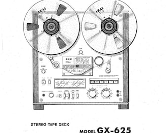 AKAI GX-646　オープンリール　取扱説明書付き AKAI GX-646 オープンリール 取扱説明書付き User Manuals: Akai GX
