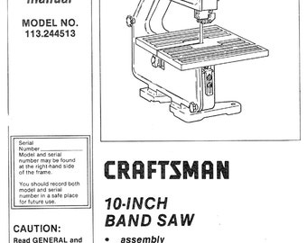 CRAFTSMAN 113.244513 10