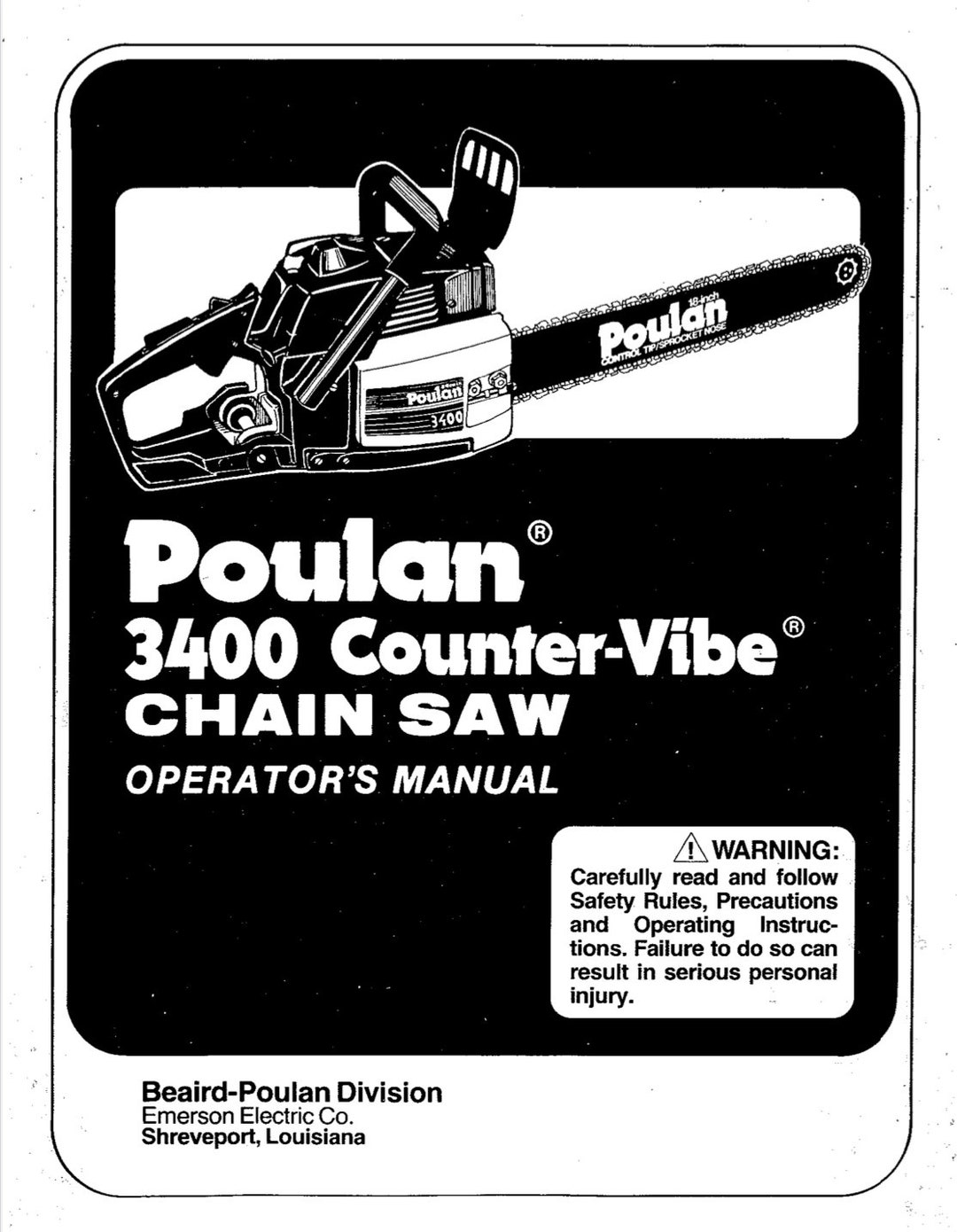 Systematic Poulan Chainsaw Starting Instructions Review: Everything Included inside Poulan Chainsaw Starting Instructions