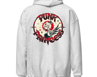 Bluza z kapturem unisex Punk Princess