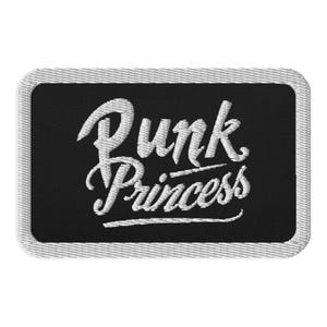 Punk Princess Embroidered patches