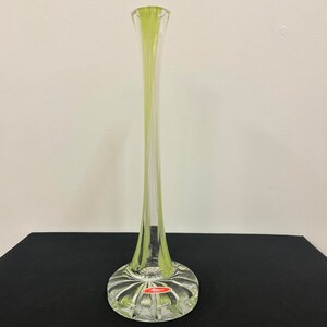 11 &#39;Joska Kristallvase, Vintage Kristallvase, Wohnkultur, Kunstglas, Art Deco, Blumenhalter