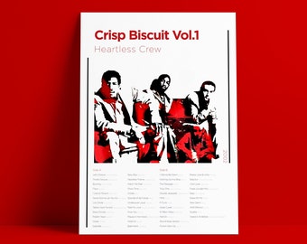 Heartless Crew - Crisp Biscuit Vol.1  |  mixtape print