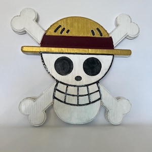 Popular Anime OP Jolly Roger Wall Art