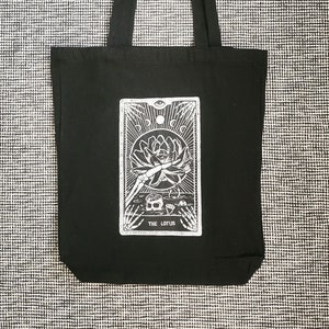 ロータス タロットカード トートバッグ
