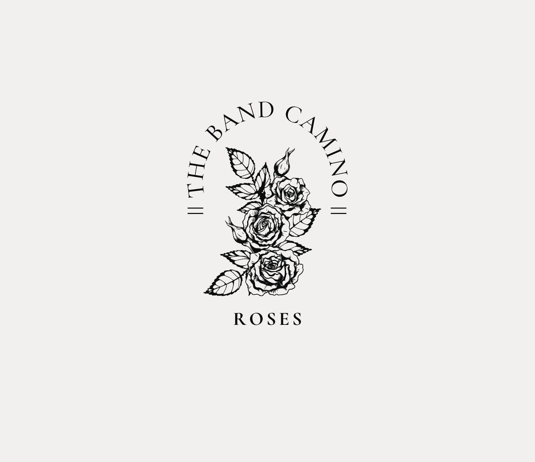 The Band Camino Tshirt Roses Theme Etsy