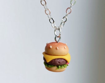Cheeseburger necklace
