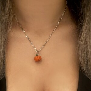 Pumpkin necklace