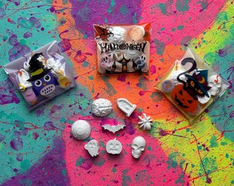 Mini Halloween Party Favour paint kits