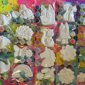 Large Paint your own party favours