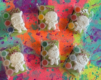 Paint Your Own Christmas Favours