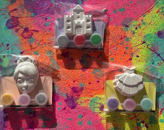 Princess Paint Party Favor – Kids Craft Activity Pack