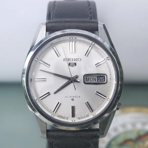 Vintage 1968 Seiko 5 6119-8020 Day/Date Japan Automatic Watch