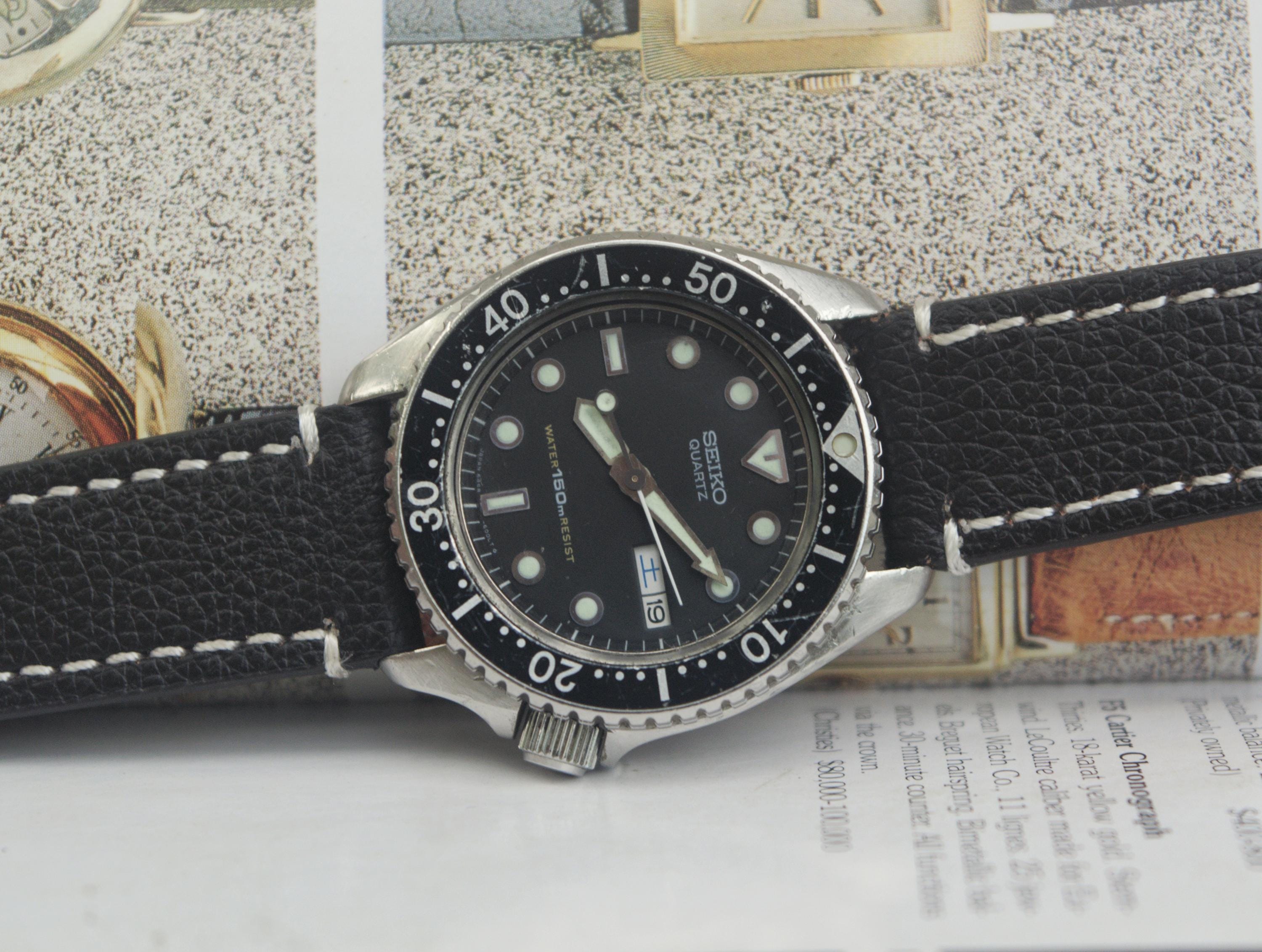 セイコー　ビンテージダイバー　稼働品 SEIKO 6458-6000 SEIKO 6458-6000 セイコー ダイバー レトロ ジュビリーブレス美