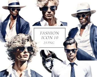 Fashion Men Clipart, Boss Man Clipart Png, Handsome Man Fashion Model, Boss Clipart, Gentleman Clipart, Fashion Planner Stickers, F1