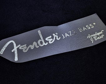 2-Pack Fender Aerodyne Jazz Bass Waterslide Headstock Decal