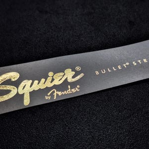『美品』金文字ロゴSquier By Fender STRAT Squier Strat Decal - Etsy