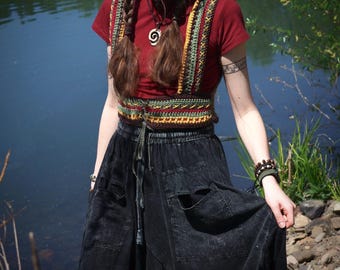 Handmade Crochet Vest Corset Style – Boho Cotton Top