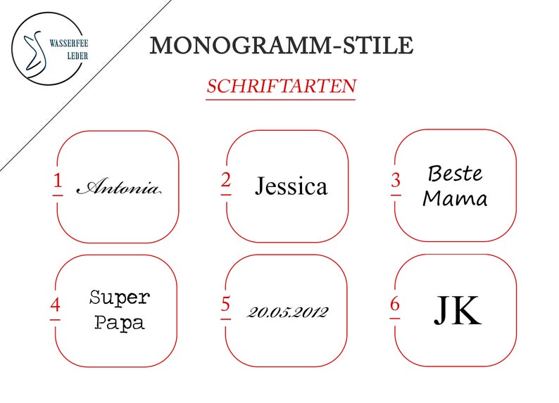 Monogramm Stile