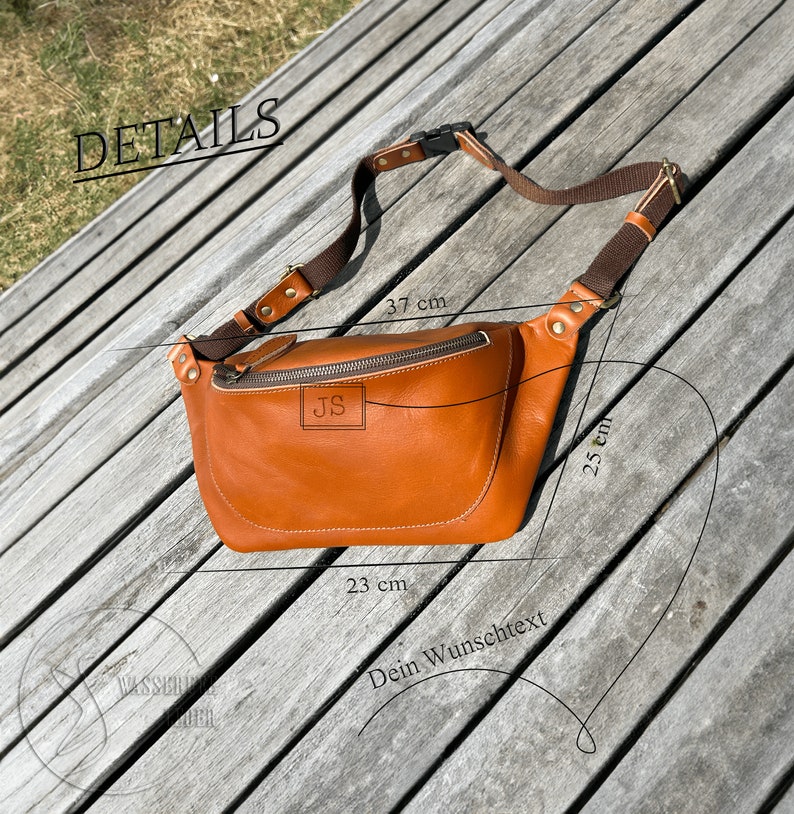 Gürteltasche mit Namen
