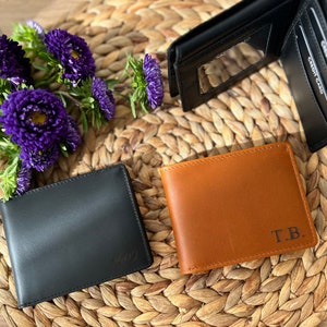 Handgefertigte Brieftasche, Herren Geldbörsen, Geschenk für Papa, Handgemachtes Geschenk, Best Gift, Brieftasche aus echtem Leder