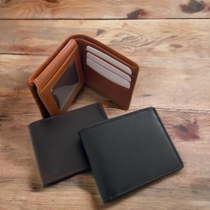 Weihnachtsgeschenk - personalisiertes Portemonnaie -  Leder Herren Geldbörse - Gift for him - Handmade gift - Christmas - Lederportemonnaie