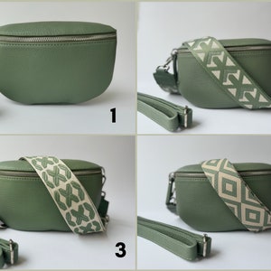 Leder Schultertasche