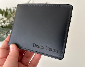 Father's Day Gift, Personalized Wallet, Men's Leather Wallet, Leather Wallet, Vintage Wallet, Gift for him, Handmade Gift