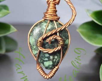 Brazilian Emerald, pendant, necklace, gifts for her, spiritual, healing, heart chakra, wealth, prosperity, protection, calmness, peace.
