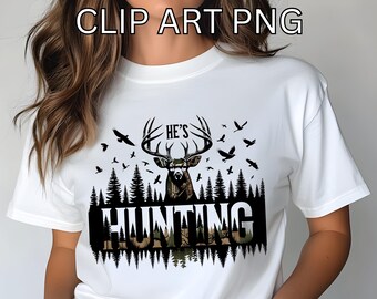 Funny Hunting Wife PNG Design: Sublimation Graphic (Digital Download)