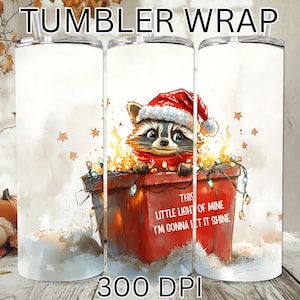 Funny Dumpster Fire Clipart, This Little Light of Mine PNG, Emotional Dumpster Fire, Funny Raccoon Png Sublimation Design, Trash Panda PNG