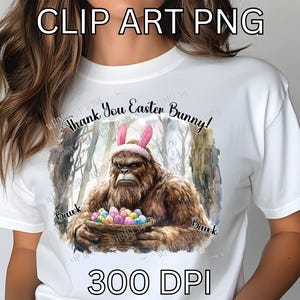Danke Osterhase Bigfüße Sublimationsentwurf, lustiger Bigüße Png digitaler Download, Ostern Korb Clipart sofortiger Download, Frühling Clipart
