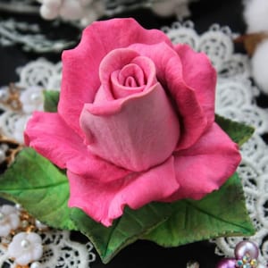 3D Rose Silicone Mold for soap making Flower Mold Rose Gift