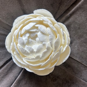 Flower Wall Decor Floral wall Art Peony Gift Peony Art resin silicone mold Peony silicone mold