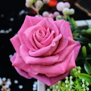 3D Rose Silicone Mold for soap making Flower Mold Rose Gift