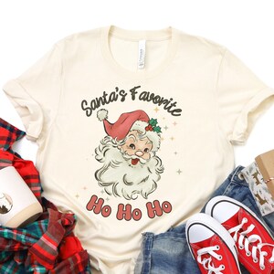 Christmas Santa Shirt, Retro Santa Shirt, Funny Christmas Shirt, Retro Christmas Shirt, Christmas Shirt Women, Gift For Women, Santa Shirt