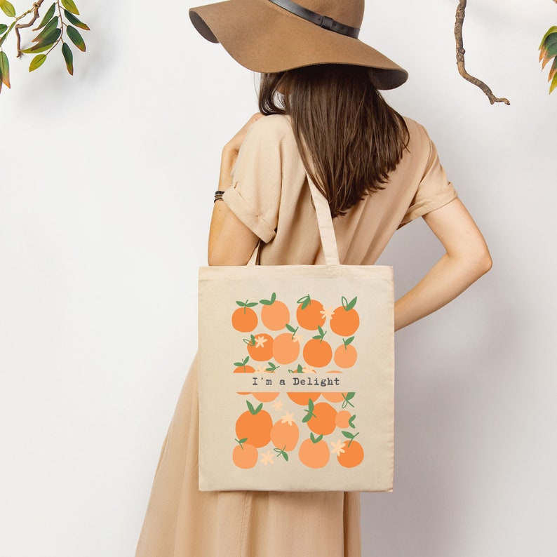 Funny 'There's Nothing I Can't Do' Sarcastic Canvas Tote Bag - Reusable Grocery Bag With Aesthetic Letter Print