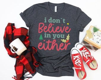 Funny Christmas T-Shirt: Sarcastic Holiday Graphic Tee