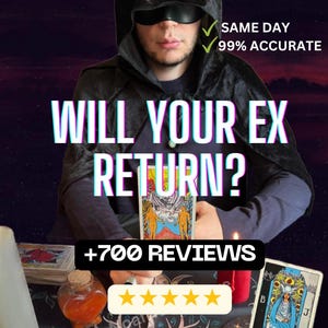 Will Your Ex Return? Same Day Tarot Reading