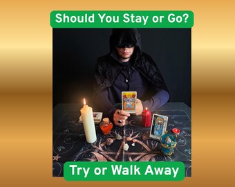 Should You Stay or Go? Psychic Relationship Tarot Reading, Love Decision & Clarity