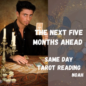 De volgende vijf maanden vooruit Tarotlezen, één kaart per maand, vijf kaarten dezelfde dag, diepgaande tarotlezen, paranormaal lezen, lezen over liefde