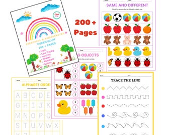 Homeschool Preschool Curriculum Age 3 | Adding With Pictures Worksheet | Printable Worksheets Kinder | Preschool Activities Phonics