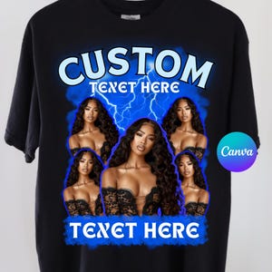Custom Girlfriend Shirt Template | Editable Canva Template | Customizable Girlfriend T-Shirt Template | Diy T-Shirt Design | Canva Template