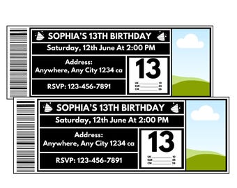 Shoe Box Label Template Birthday | Editable Birthday Label | Customizable Sneaker Box Template | Printable Favor Design | Canva Template