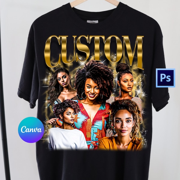 Girlfriend Bootleg Shirt Template Etsy