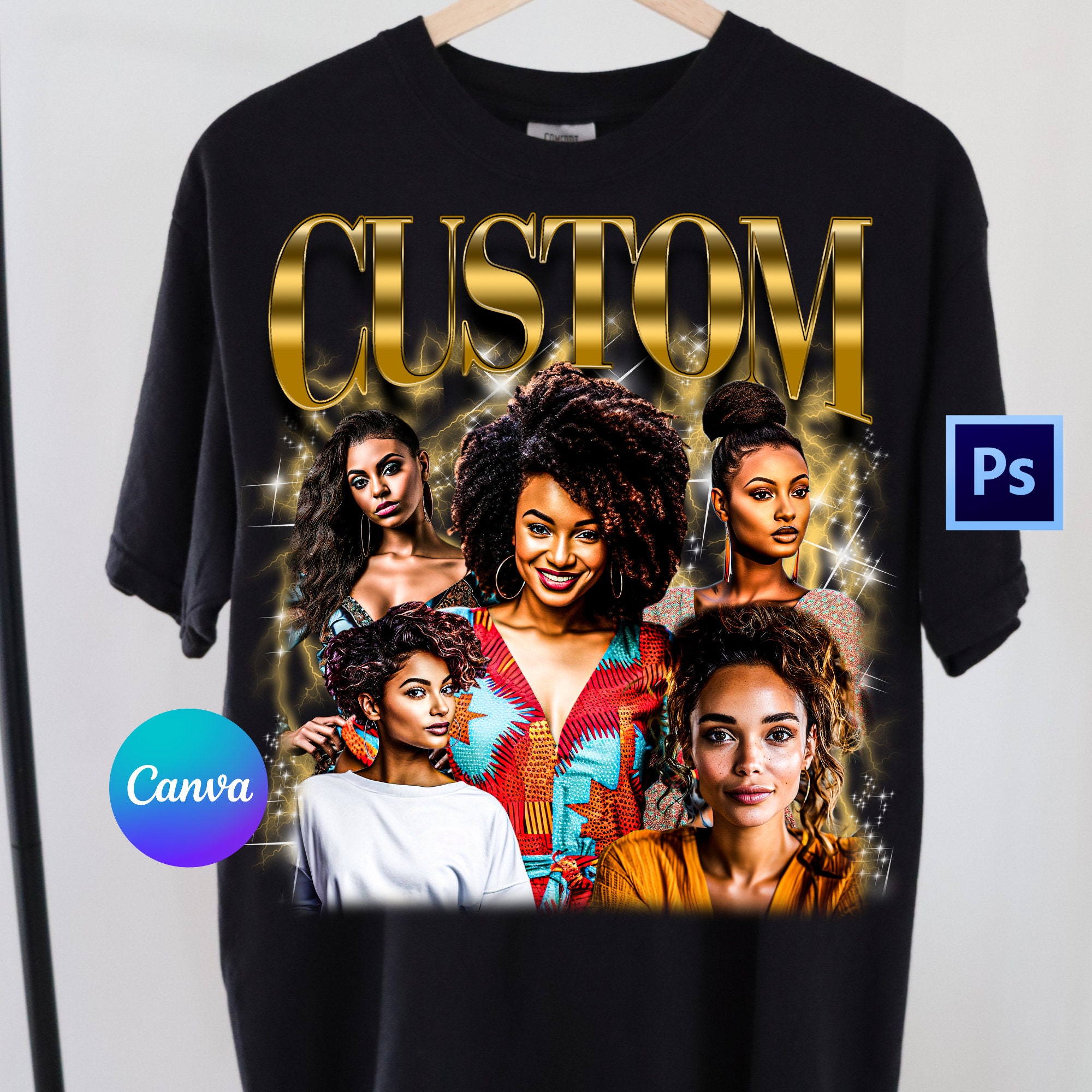 Girlfriend Shirt Canva Template | Rap Shirt Canva Template | Canva ...