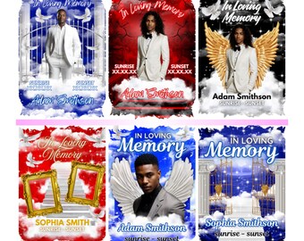 In Loving Memory Of Shirt Designs | Memorial Shirt Design Template Canva | Canva Memorial Shirt Design | Editable Memorial Shirt