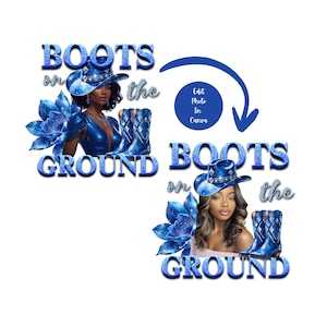 Boots On The Ground Shirt Template | Western Cowgirl Digital Download | Western Sublimation Design | Canva Template